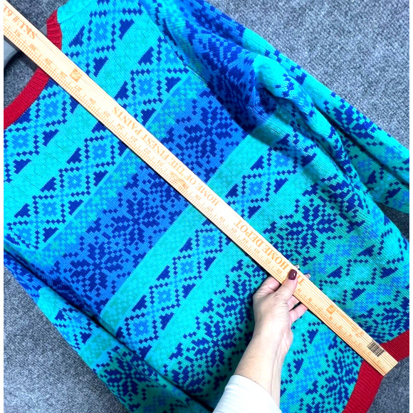 Jolly Sweaters Light Up Christmas Sweater Womens Medium Beach Flamingo Tropical - Picture 10 of 11